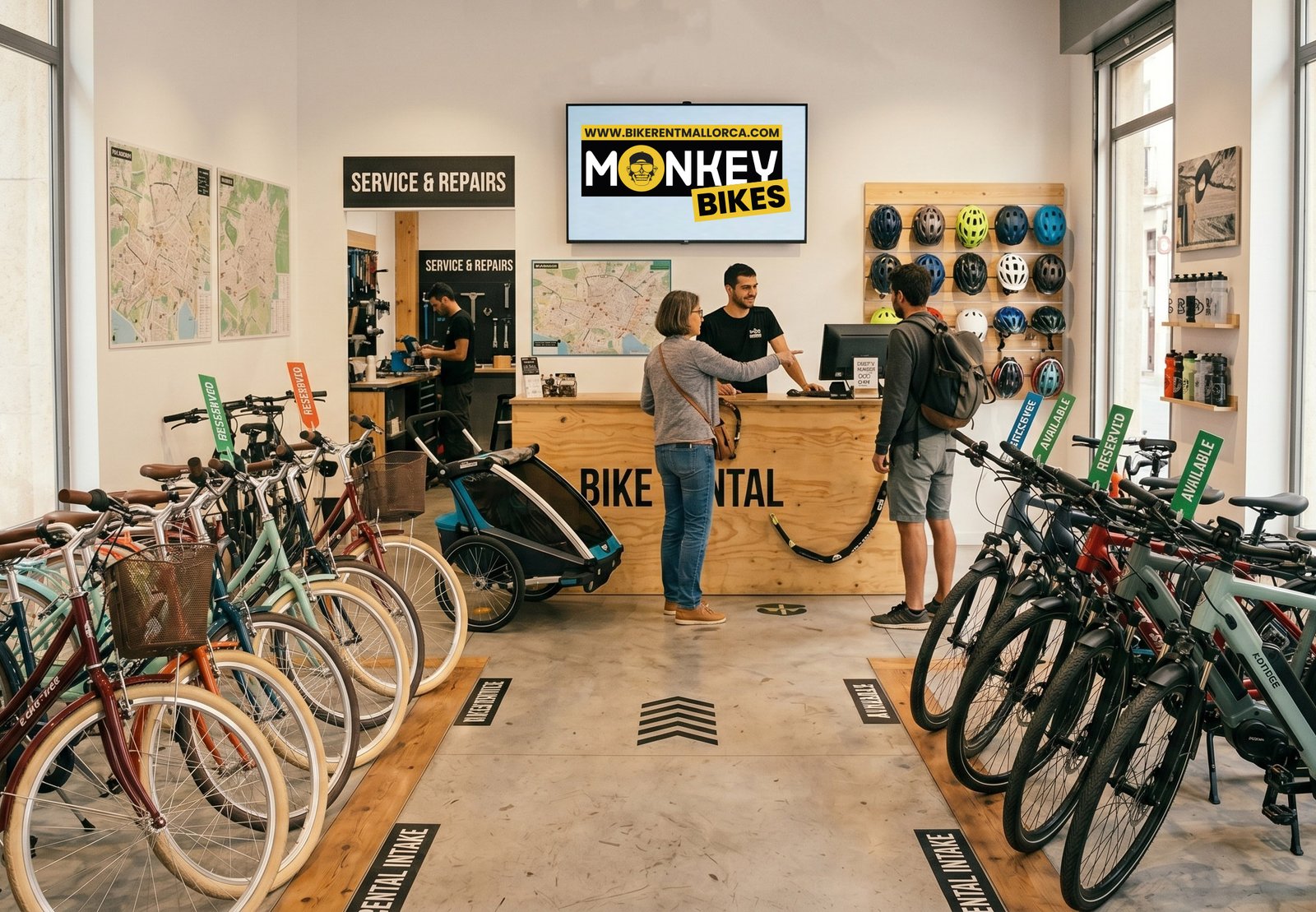 alquiler bicicleta tienda alquiler mallorca cala millor